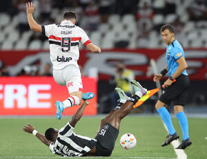 Botafogo massacra o São Paulo, mas não consegue levar vantagem para o jogo de volta das quartas