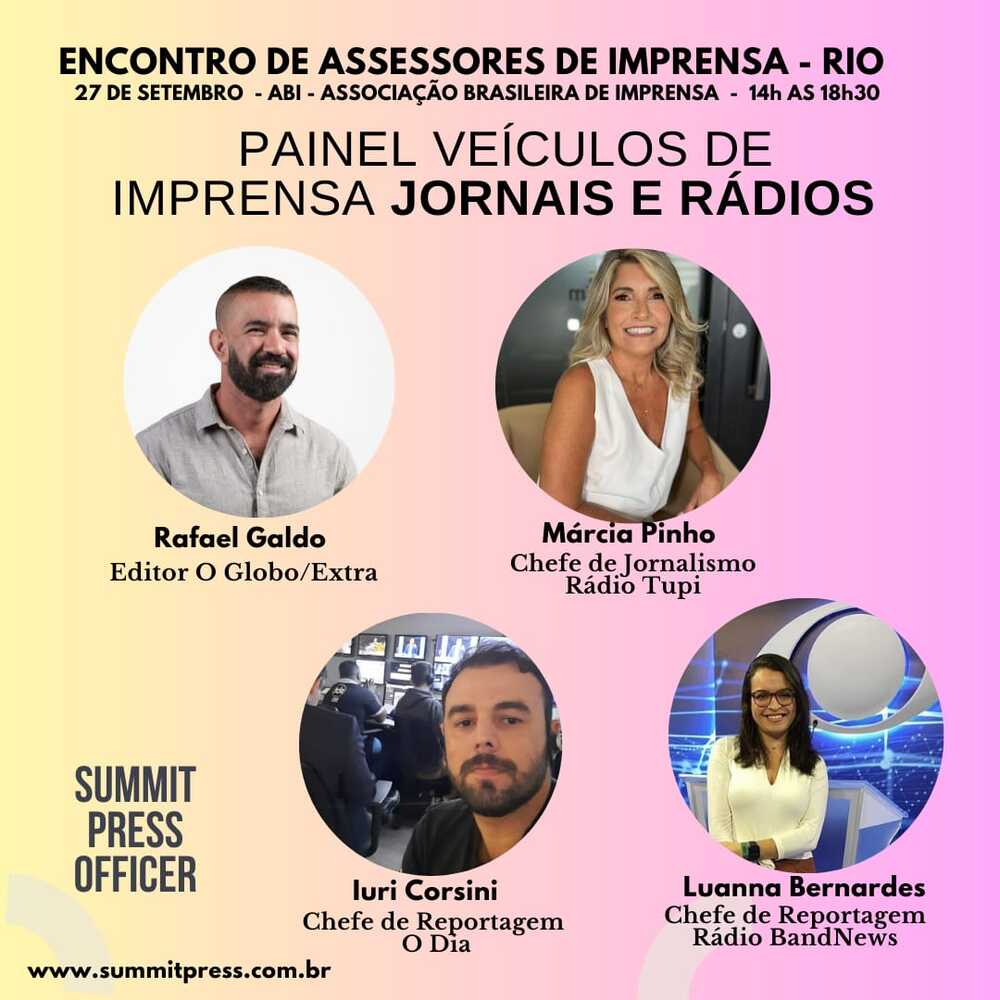 Considerado o maior do segmento: Assessores de imprensa do Rio terão primeiro evento exclusivo na ABI