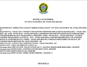 O juiz que abalou a eleição em Angra: Decisão polêmica barra candidato a vice-prefeito