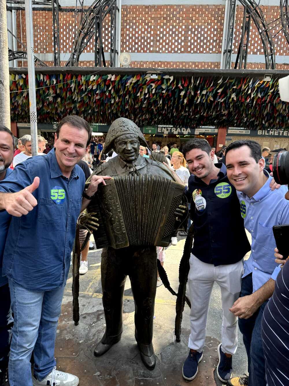 ATO POR LEGADO DE BRIZOLA, COM PEDRO PORTO, EM COPACABANA