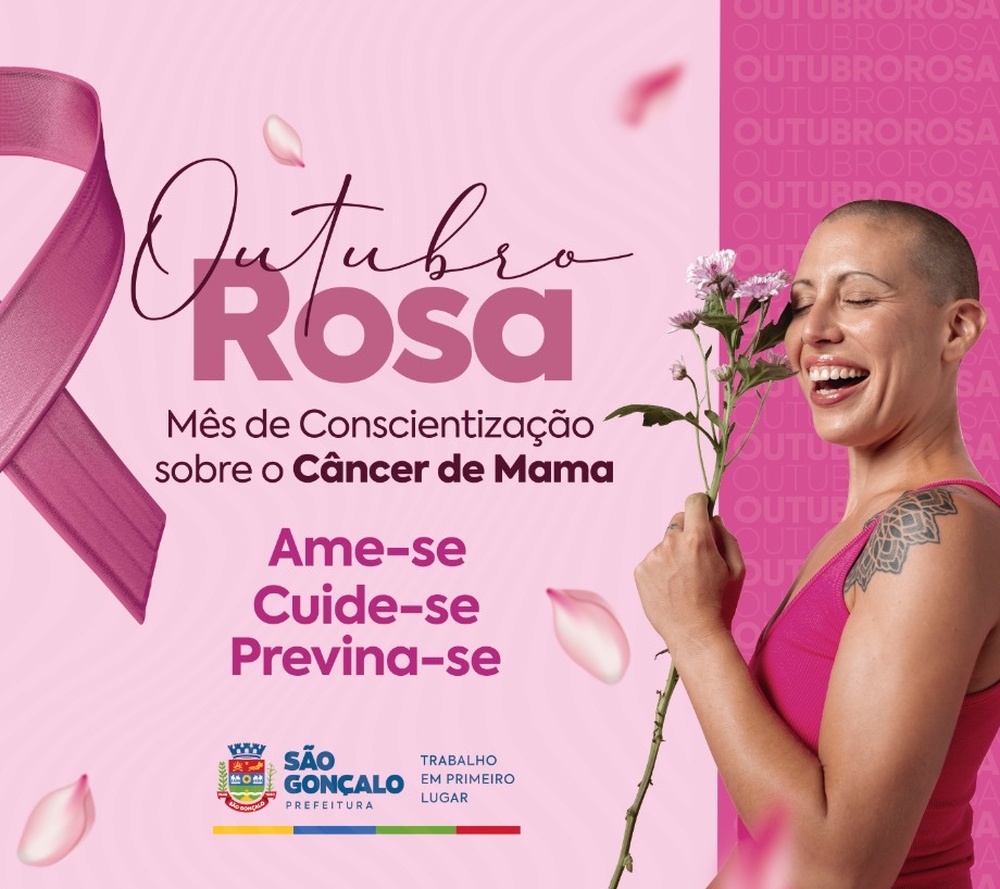 São Gonçalo reforça campanha do Outubro Rosa