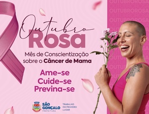 São Gonçalo reforça campanha do Outubro Rosa