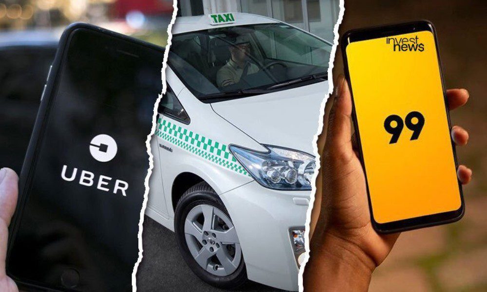 Táxis de volta nos Apps: Projeto de lei quer forçar Uber e 99 a terem opção táxi