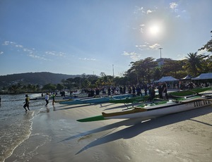 Remadores de Niterói se preparam para Campeonato de Canoa Havaiana