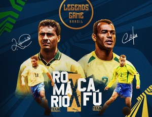 Aracaju receberá o Legends Game Brasil e terá as presenças de Romário, Cafu e outros astros