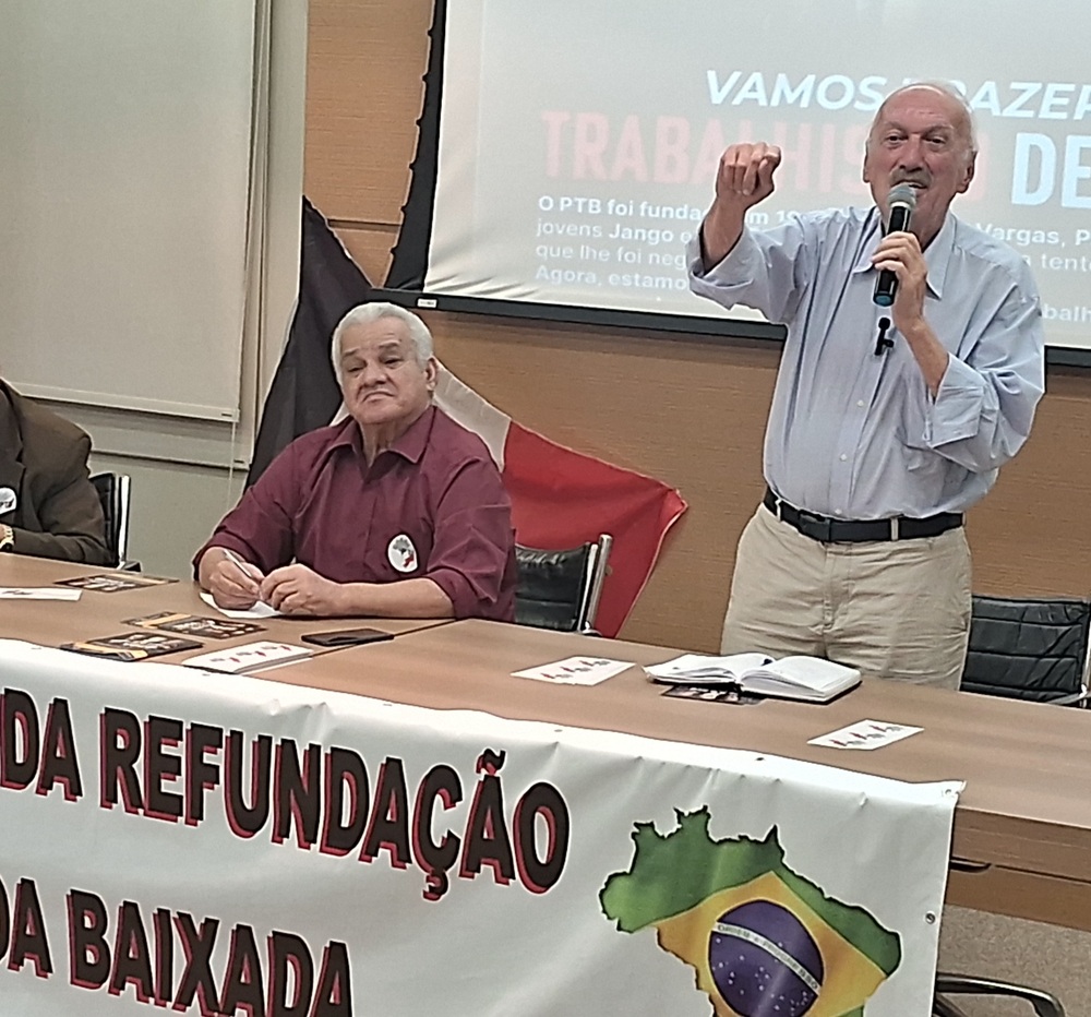 Vivaldo Barbosa, Presidente Nacional do PTB, lidera refundação do partido na Baixada Fluminense