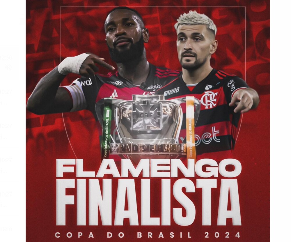 Flamengo está final da Copa do Brasil depois de empate sem gols com Corinthians