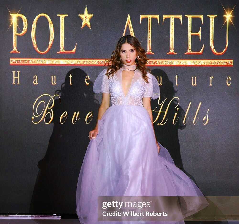 A Pernambucana Gizele Tavares desfila em Beverly Hills no Fashion Week Los Angeles 2024