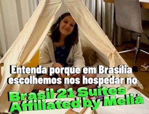 Suíte Família do Brasil: 21 suítes Affiliated by Meliá em Brasília