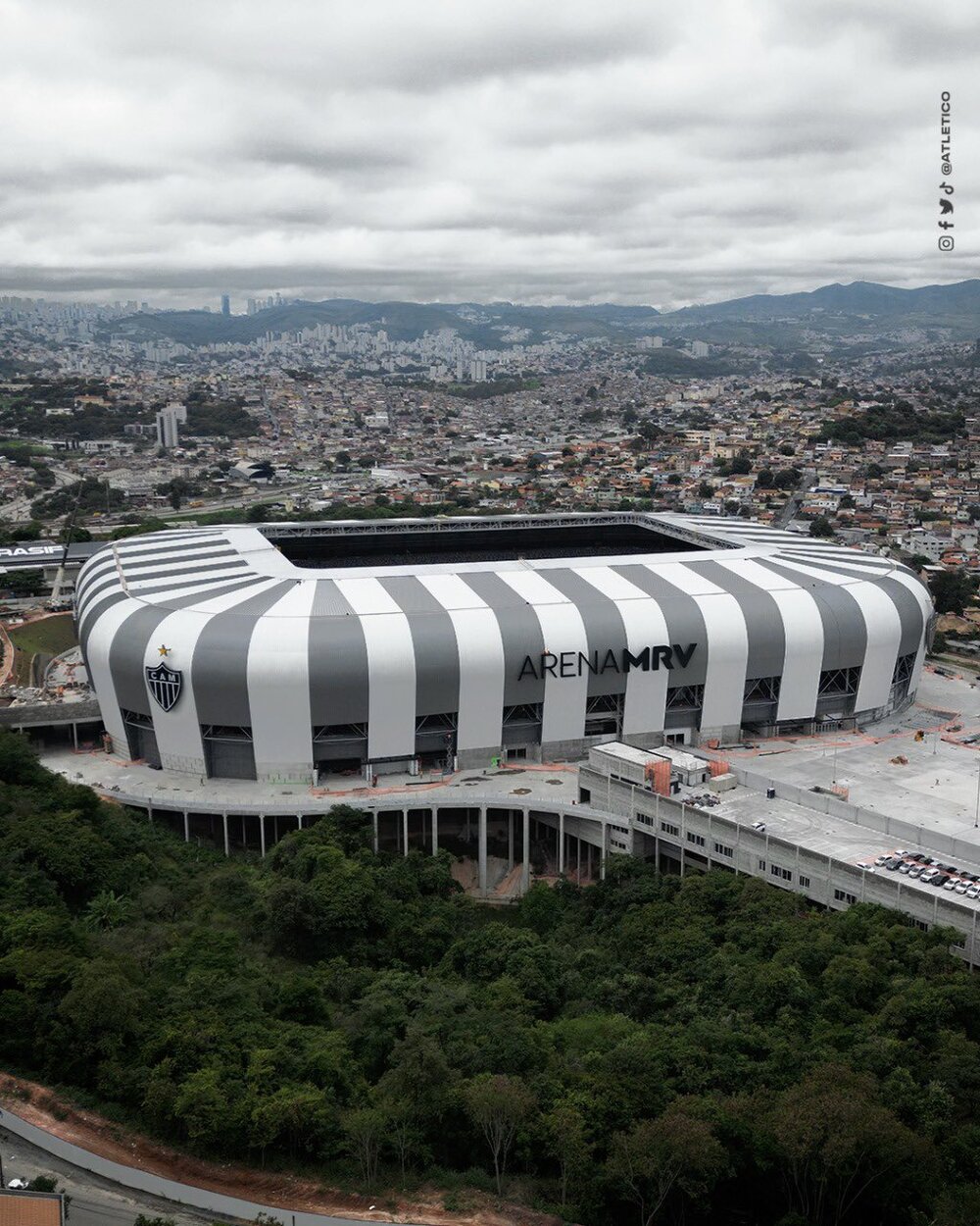 Procuradoria do STJD pede interdição da Arena MRV após confusão contra o Flamengo