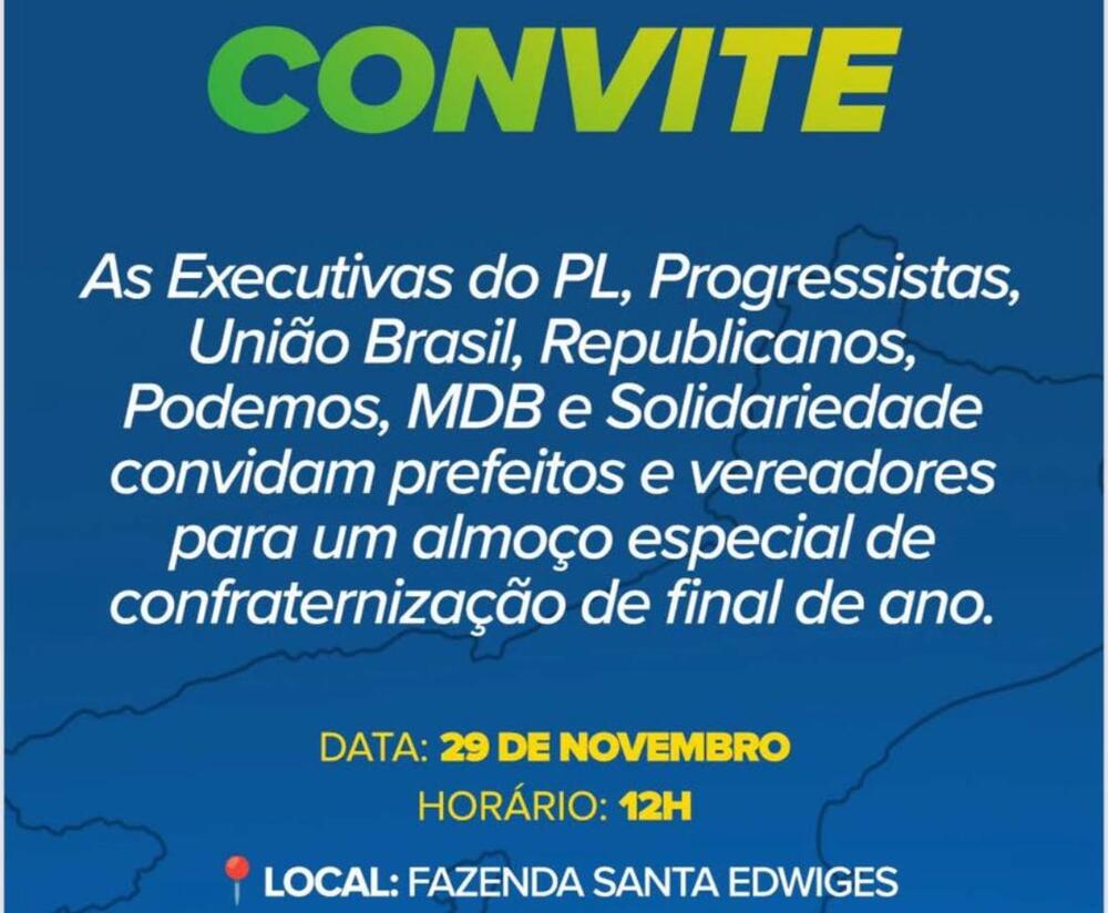 Almoço na fazenda de Altineu vira 'rolezinho' dos partidos de fim de ano: Governador Cláudio Castro convida a galera toda!