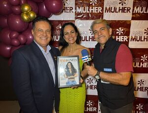 Renata Barbosa e Oscar Müller celebram o Empreendedorismo Feminino evento da ANB Mulher