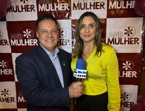 Janaína Duarte destaca o papel da liderança feminina na ANB Mulher, durante evento no Hotel Wyndham, Barra da Tijuca