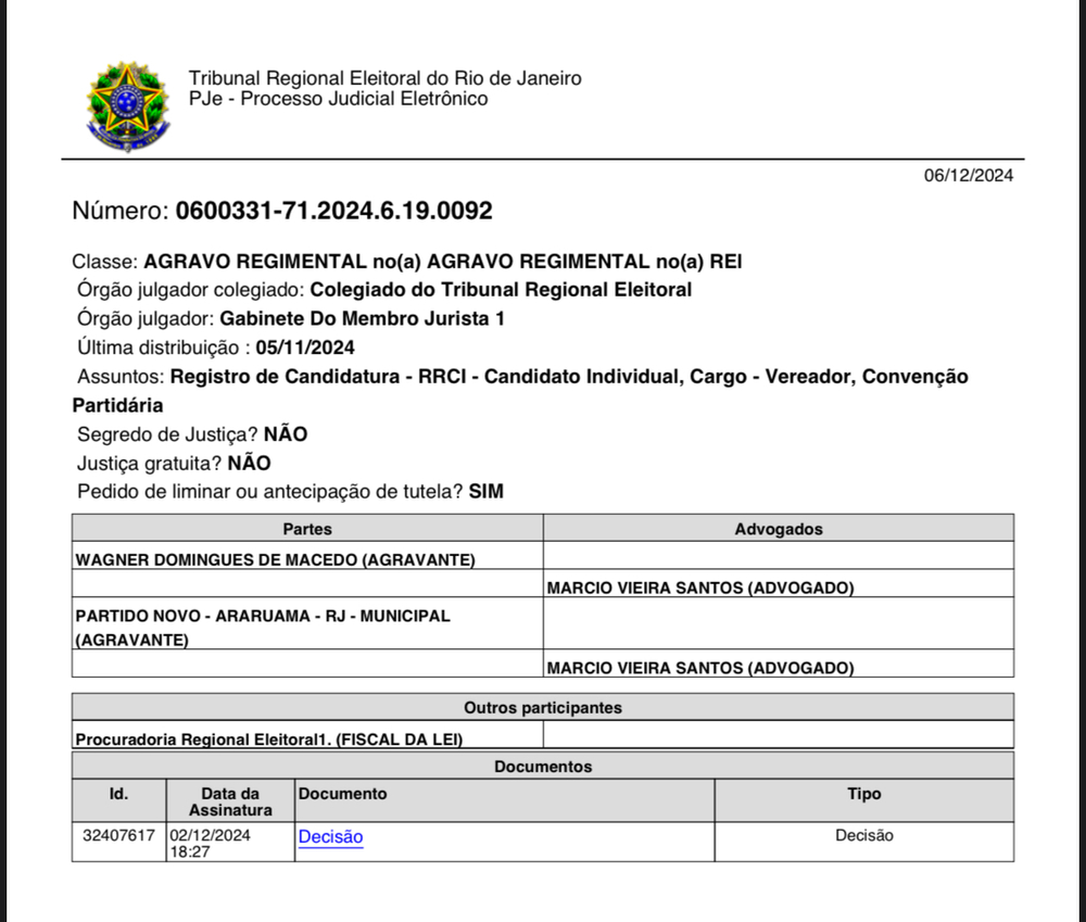 Reviravolta para o NOVO na eleição de Araruama