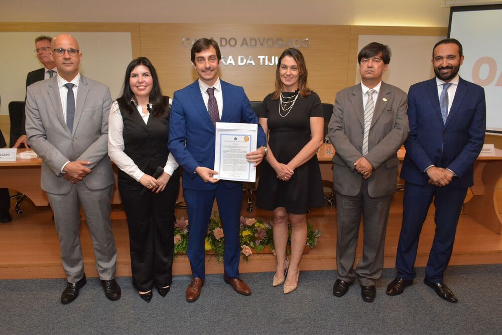 Câmara Municipal do Rio de Janeiro Homenageia Bruno Ferreira, Diretor da Construtora Calçada S.A