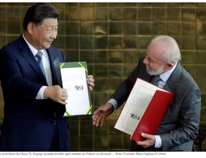 Relações China-Brasil: novo salto, nova oportunidade e novo impulso