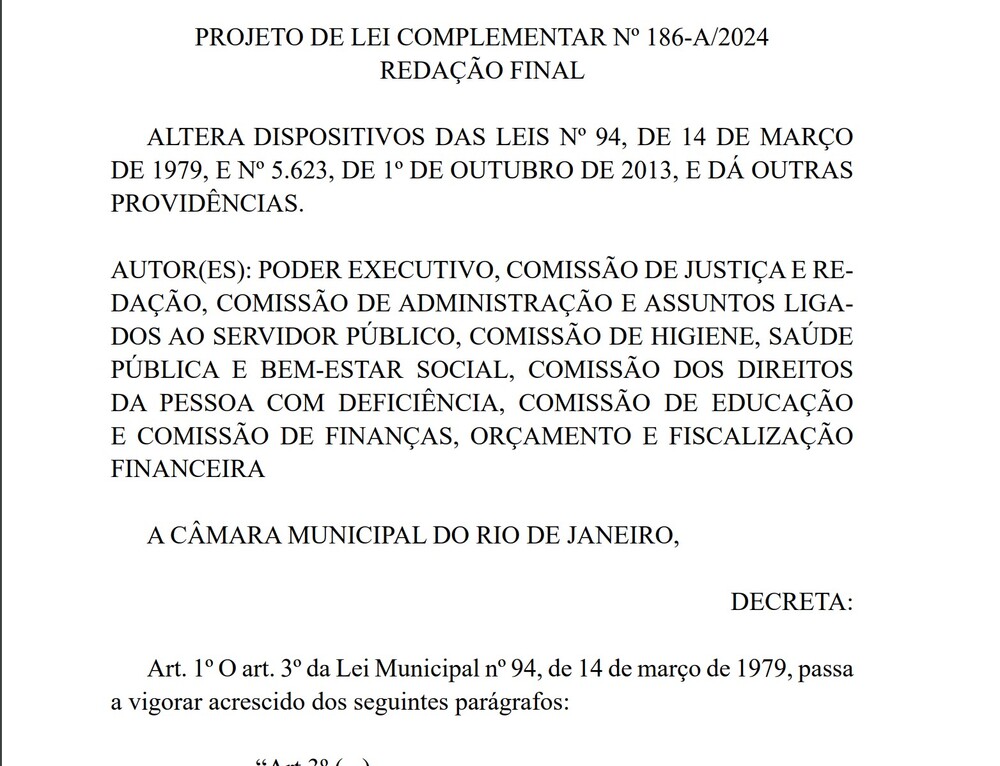 Você pagou com traição... veja na Integra a PL 186-A/2024 do 'Dudu Malvadeza' que retira direitos dos servidores!