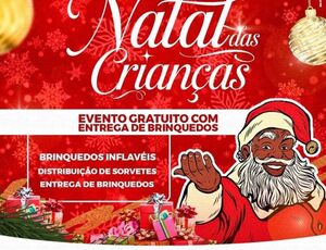 Instituto Cria Conexões realiza festa de Natal para crianças na Espraiada, zona sul de São Paulo