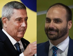 Advogado de Braga Netto tenta que o STF analise denúncia-crime contra Eduardo Bolsonaro há dois anos