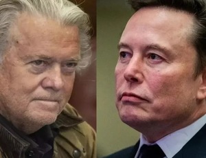 Elon Musk e Steve Bannon, gurus de Donald Trump, brigam publicamente por causa de imigração