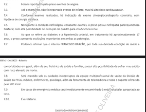 Chiquinho Brazão corre ‘Alto risco de morte’ alerta relatório médico, Moraes pede informações e Deputado Pedro Brazão faz apelo desesperado por urgência no atendimento de seu irmão nas redes 