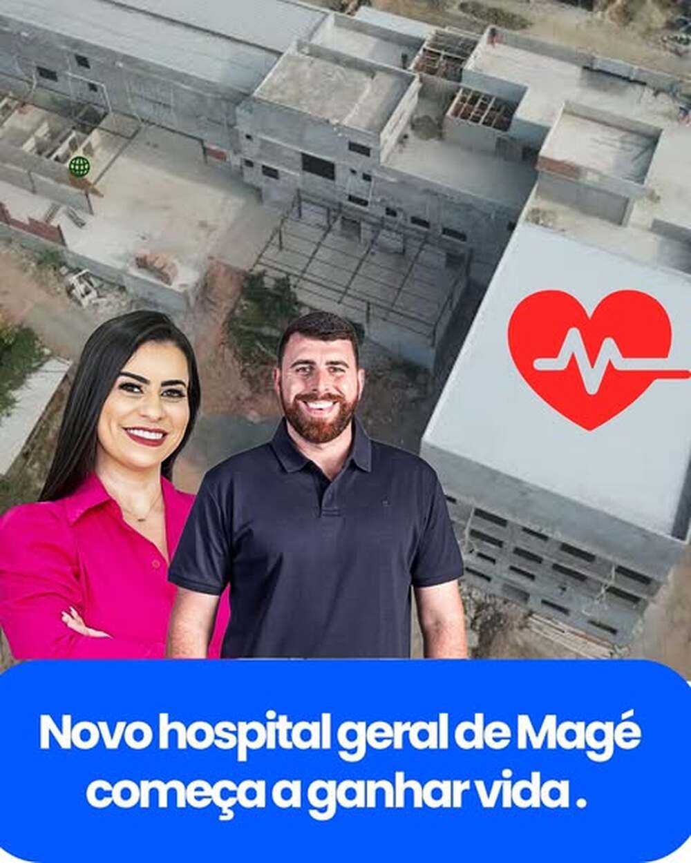 Renato Cozzolino Cumpre Promessa: Hospital Geral de Magé Será Entregue em 2025