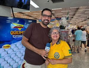 Nisia Rocha participa de Ação Social do Lions 'Colorindo a Vida', e faz doação ao Instituto Axé Mulher