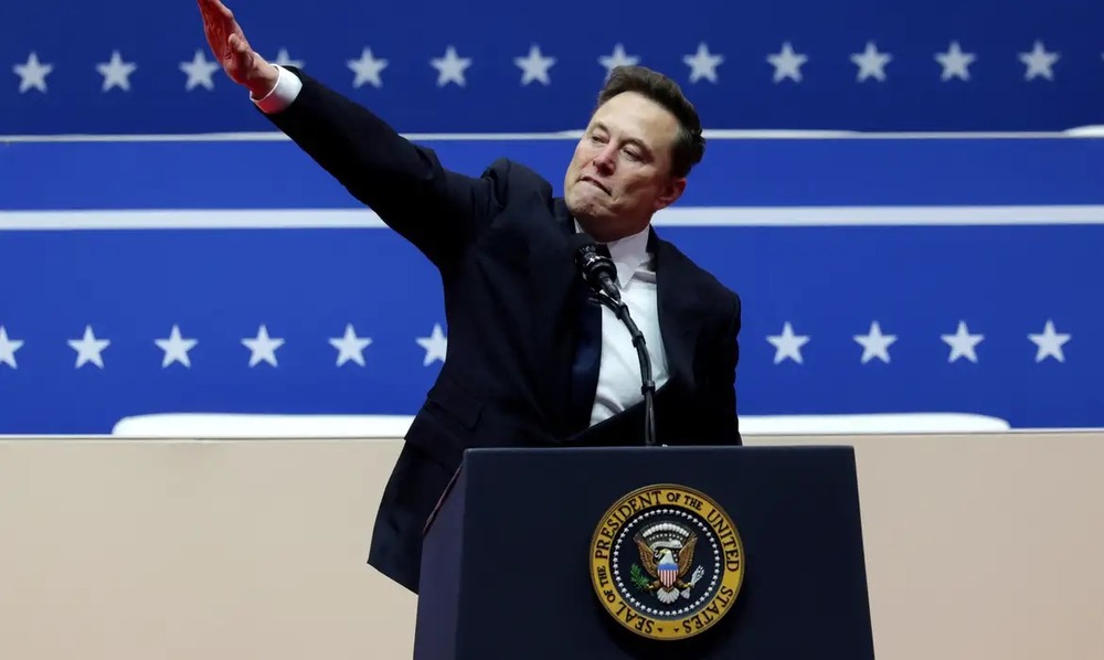 Em discurso na posse de Donald Trump, Elon Musk faz gesto nazista