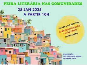 Favela Encantada: Feira literária para crianças movimenta comunidades do Rio