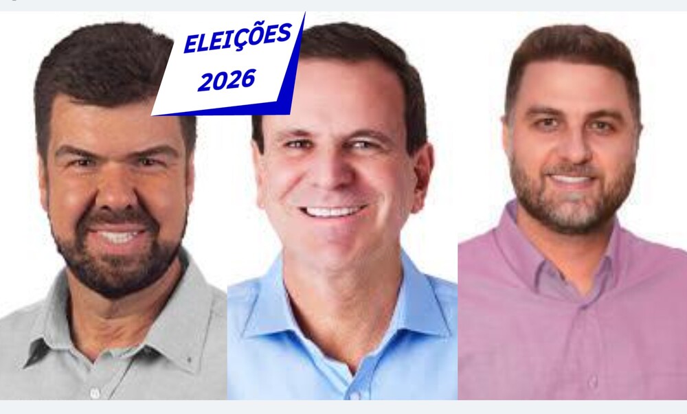 Rio em 2026: Wladimir Garotinho, Eduardo Paes e Welberth Rezende despontam para o Palácio Guanabara