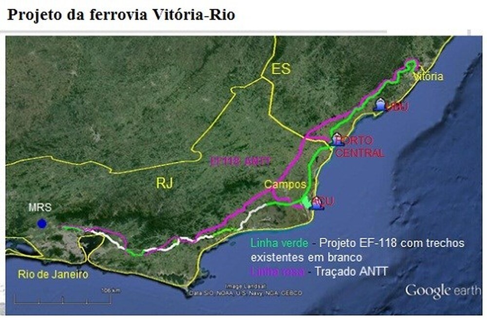 Do Porto ao Espírito Santo, Rio Marginalizado: O Futuro da EF 118: Apoio ou Ameaça ao Rio de Janeiro?