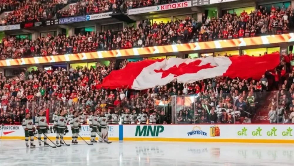 Após Trump aumentar tarifas, canadenses vaiam hino americano em partidas esportivas