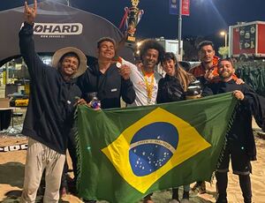 Alisson Ferreira conquista o primeiro lugar no Campeonato Slack ThaT Beach 2025 no Chile