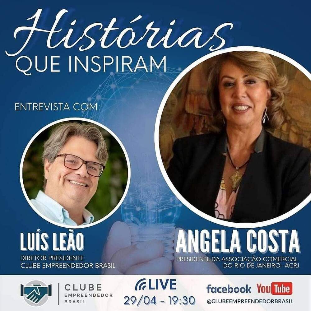 Live com Angela Presidente da ACRJ