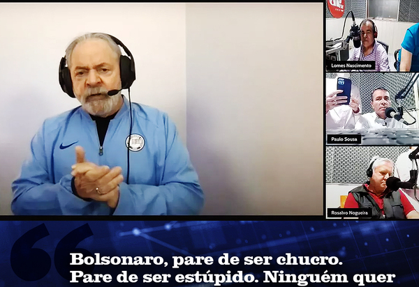 Lula desafia Bolsonaro: “Quem vai passar a faixa para o próximo presidente será o povo brasileiro”