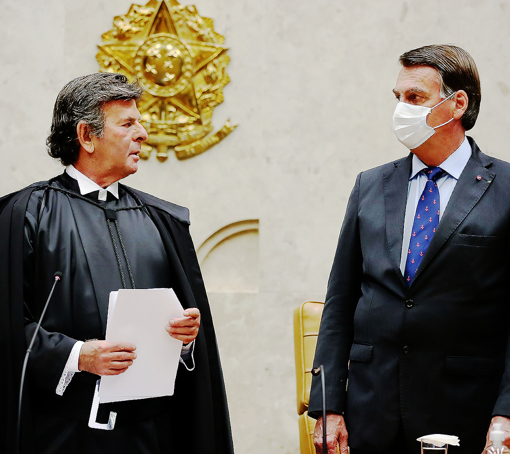 Discurso de Fux na reabertura do STF será duro contra golpismo de Bolsonaro