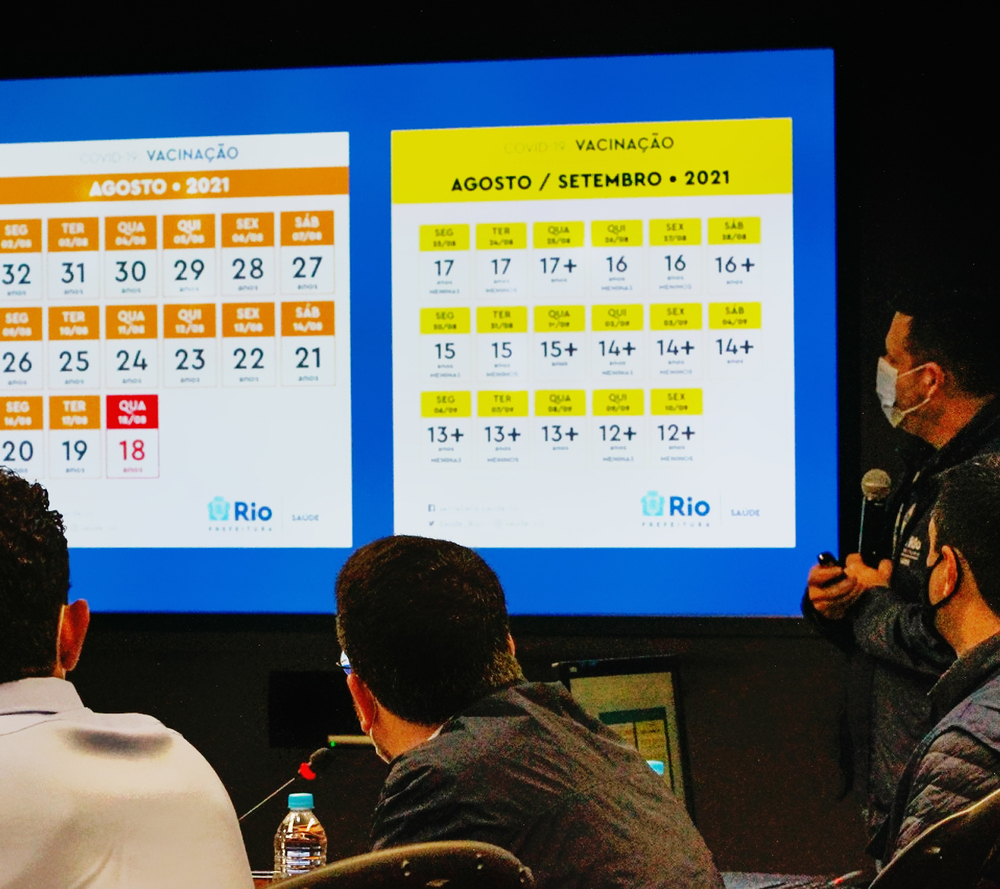 Covid-19: Rio tem vacinas para imunização somente até a quarta-feira