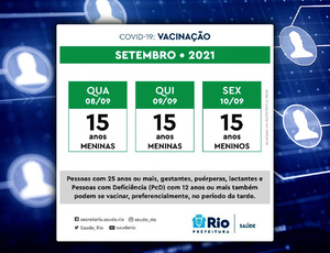 Covid-19: Secretaria de Saúde retoma calendário de vacinação de adolescentes na quarta-feira