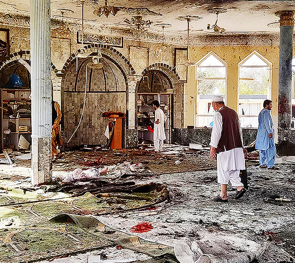 Explosão em mesquita no Afeganistão deixa mais de 100 mortos e feridos