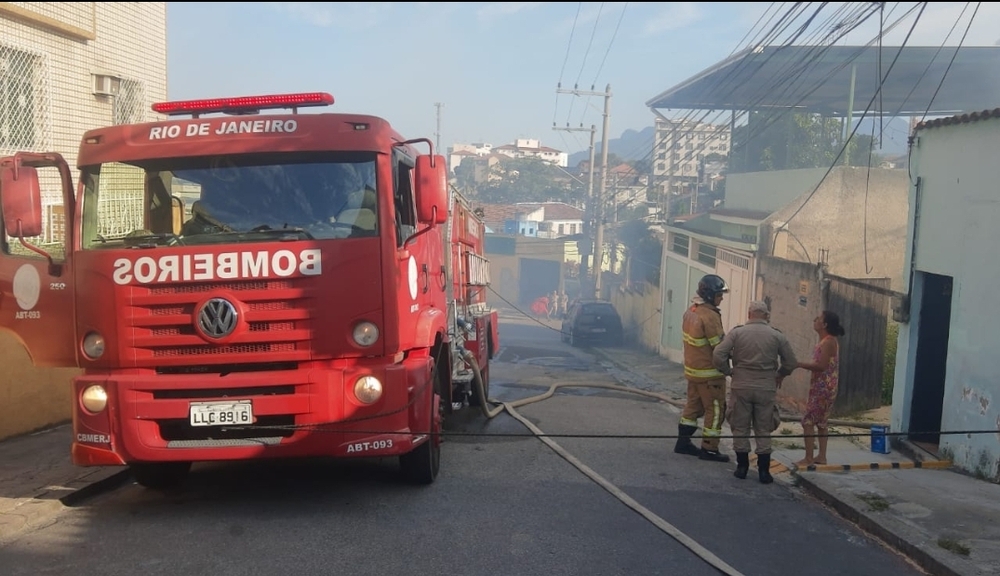 INCÊNDIO EM HIGIENÓPOLIS - RJ