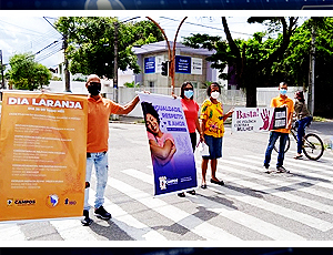 Campos: Dia Laranja mobiliza população pelo fim da violência contra a mulher