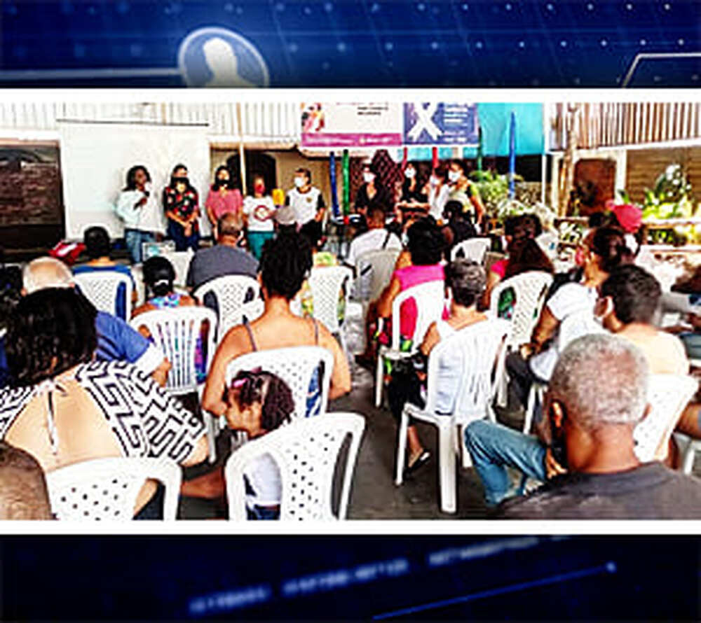 Palestra pelo fim da violência contra mulher em São Gonçalo