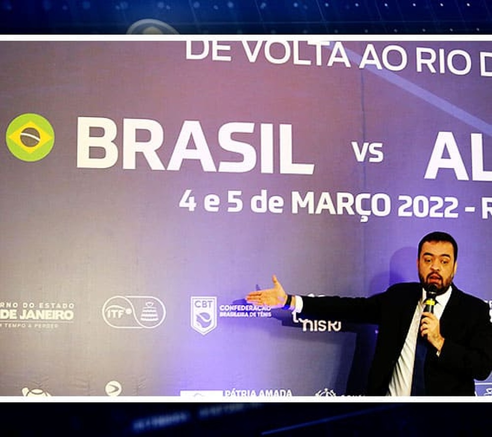 Com apoio do Governo do Estado, Copa Davis volta ao Rio em 2022