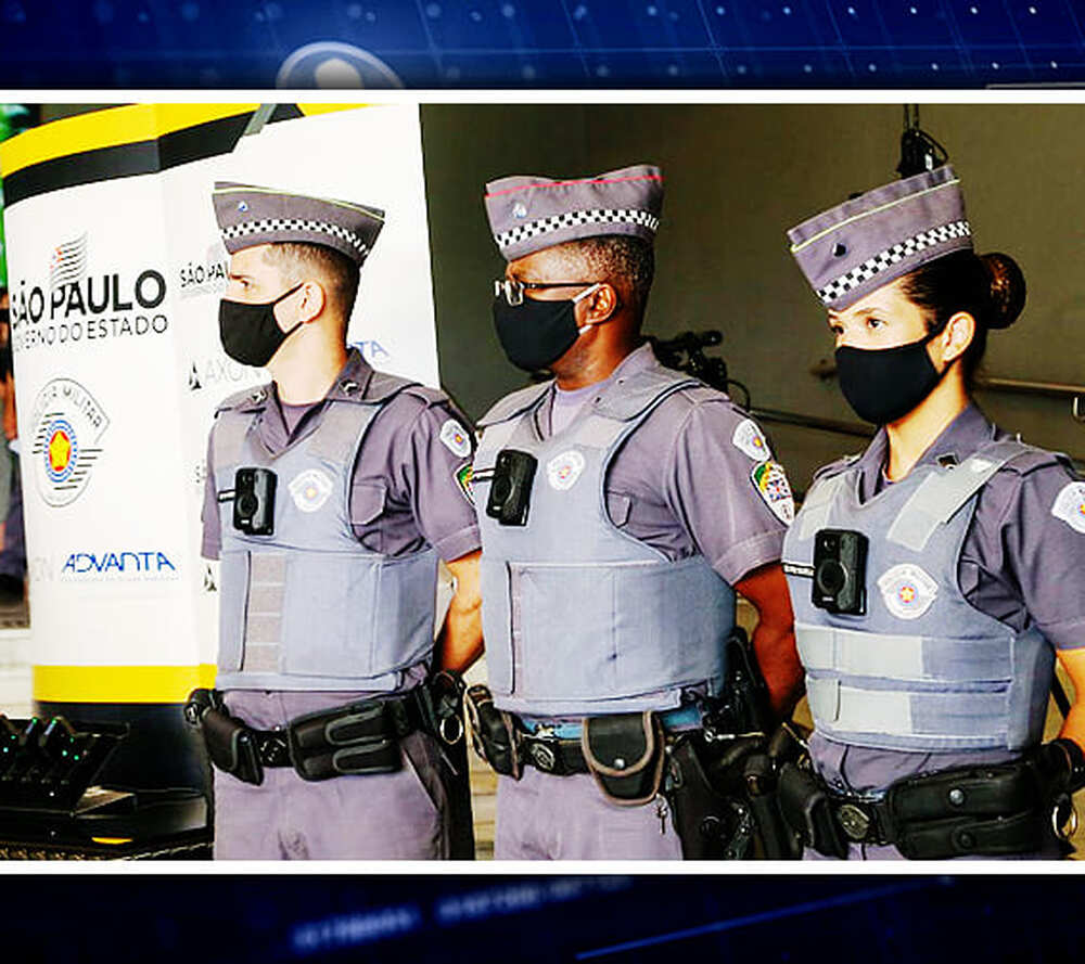 Uso de câmeras em uniformes da PM paulista reduz letalidade policial em 85%