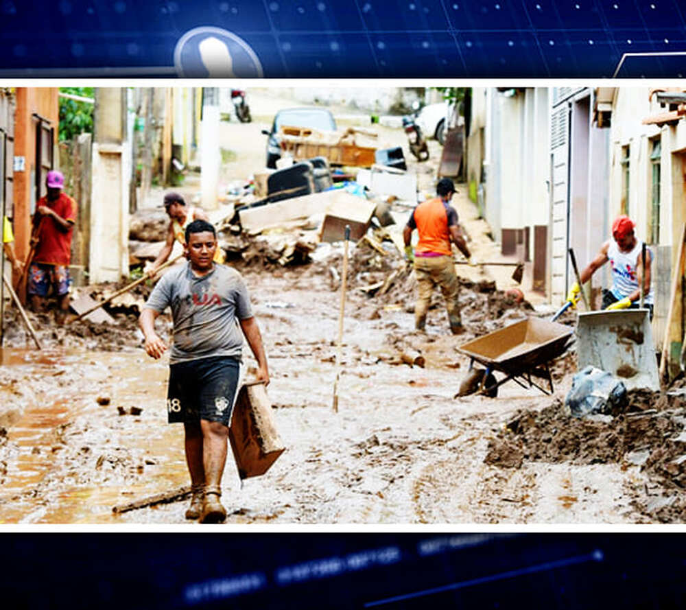 Defesa Civil alerta para fortes chuvas no Sudeste