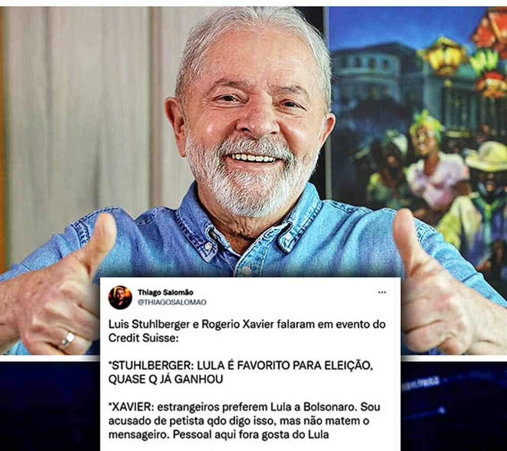 Reis da Faria Lima dizem que Lula já ganhou e que estrangeiros preferem ex-presidente a Bolsonaro