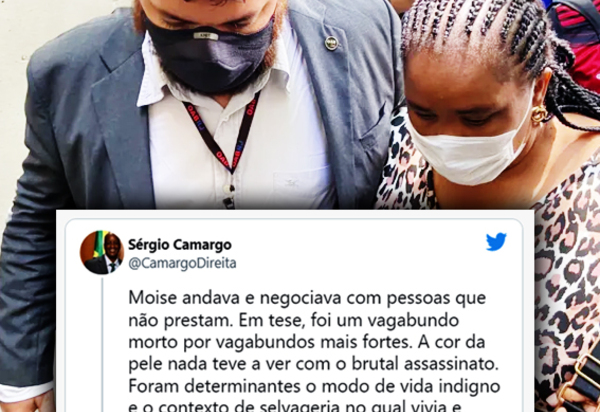 Família de Moïse diz que vai processar Sérgio Camargo por chamar congolês de “vagabundo”