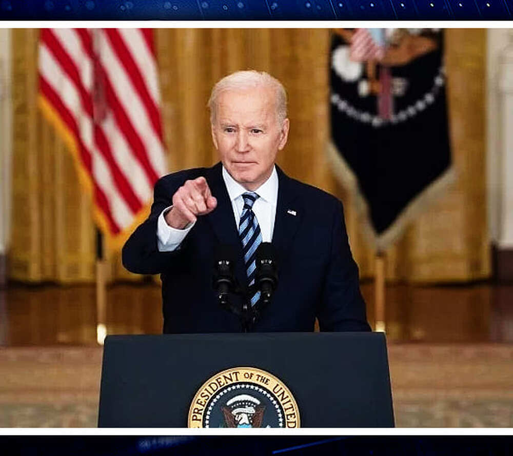 Biden anuncia sanções e condena Putin por ataque à Ucrânia