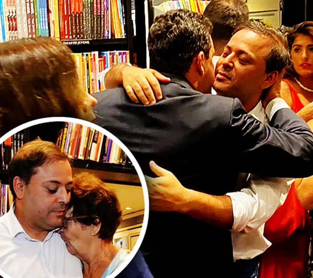 Políticos e populares lotam livraria para lançamento do livro sobre Rodrigo Neves