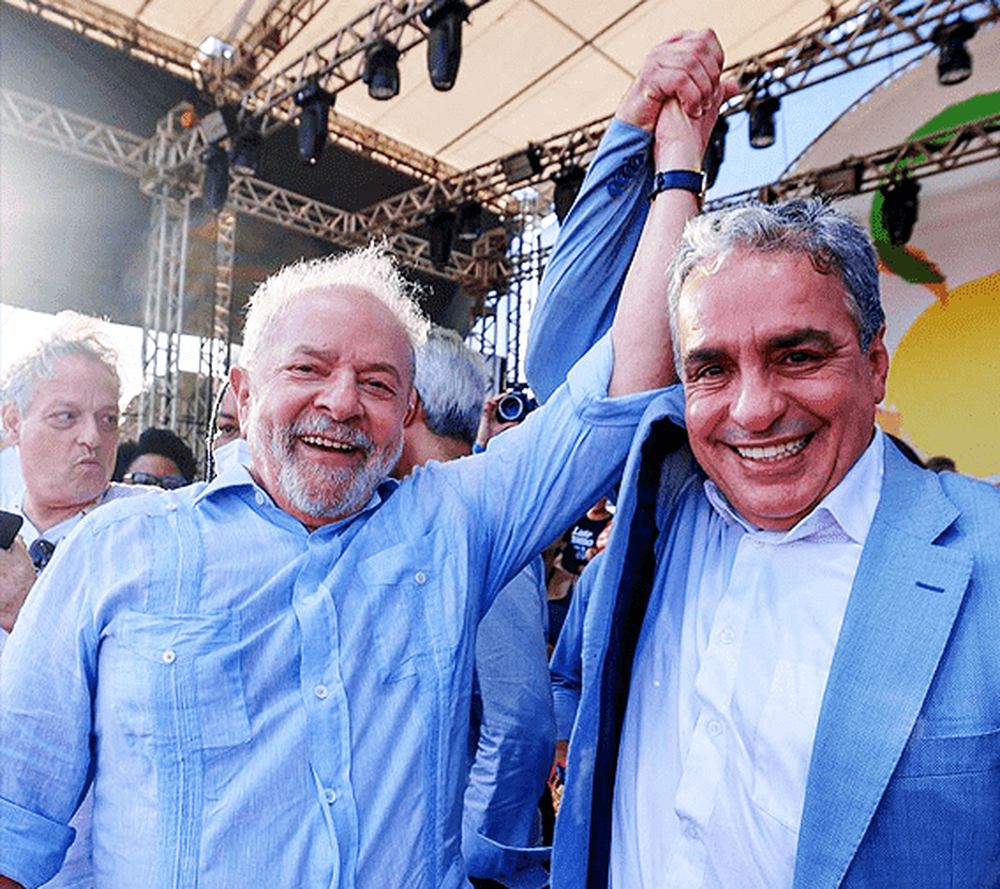 Lula afirma não ter dúvidas de que André Ceciliano será eleito Senador